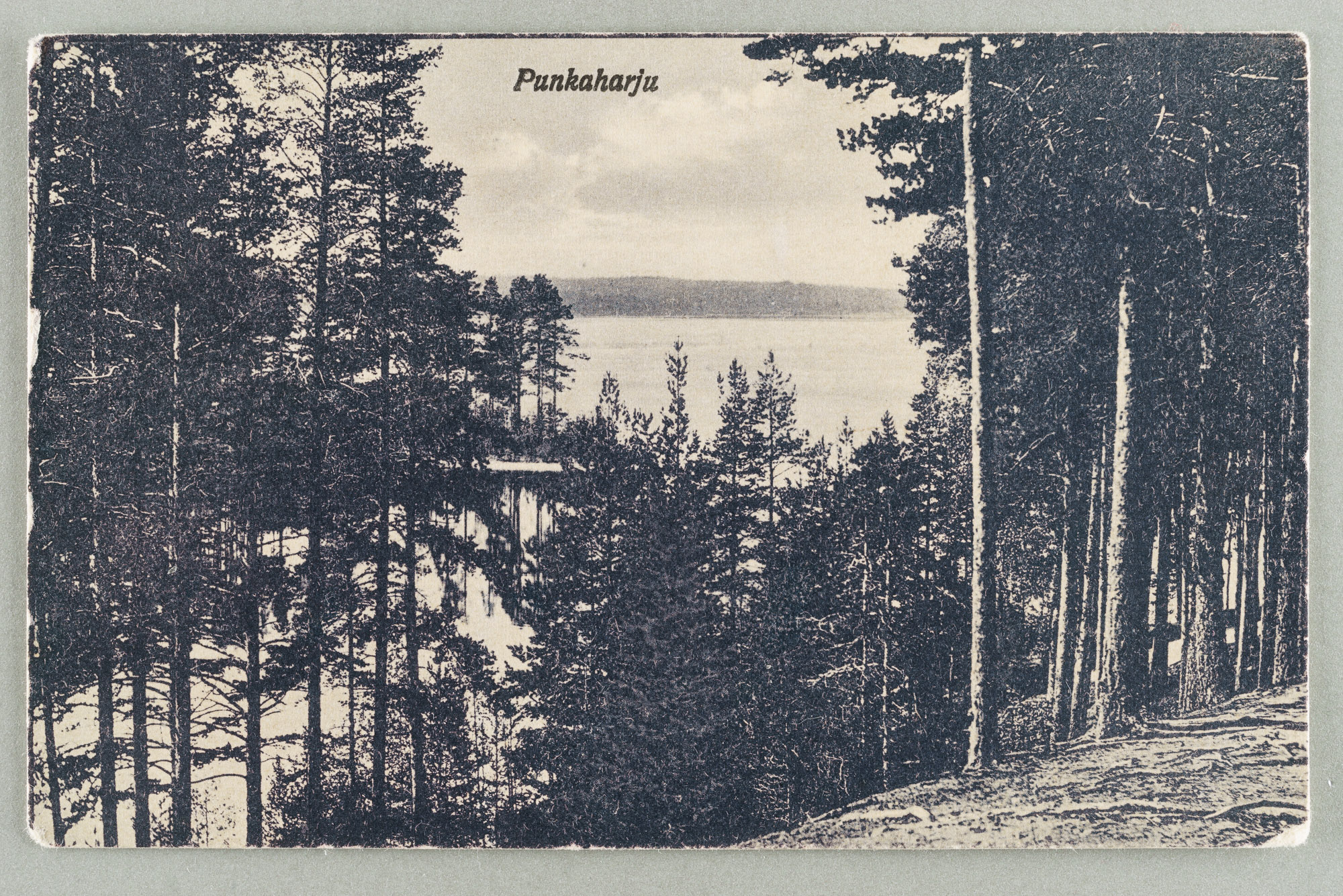 View line: Mountain of fire guards-Huosiaissaari-Pöllänselkä-Vahersalo