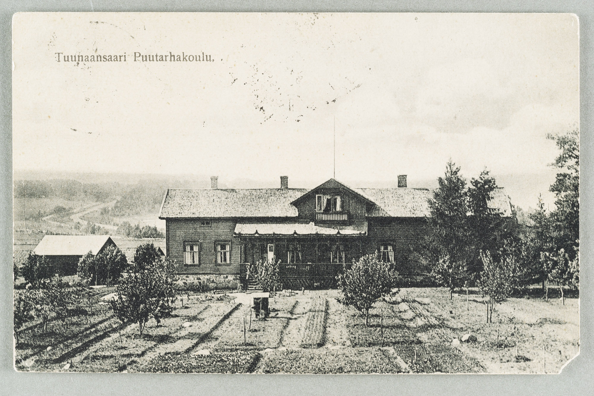 Gardening School in Tuunaansaari in Punkaharju