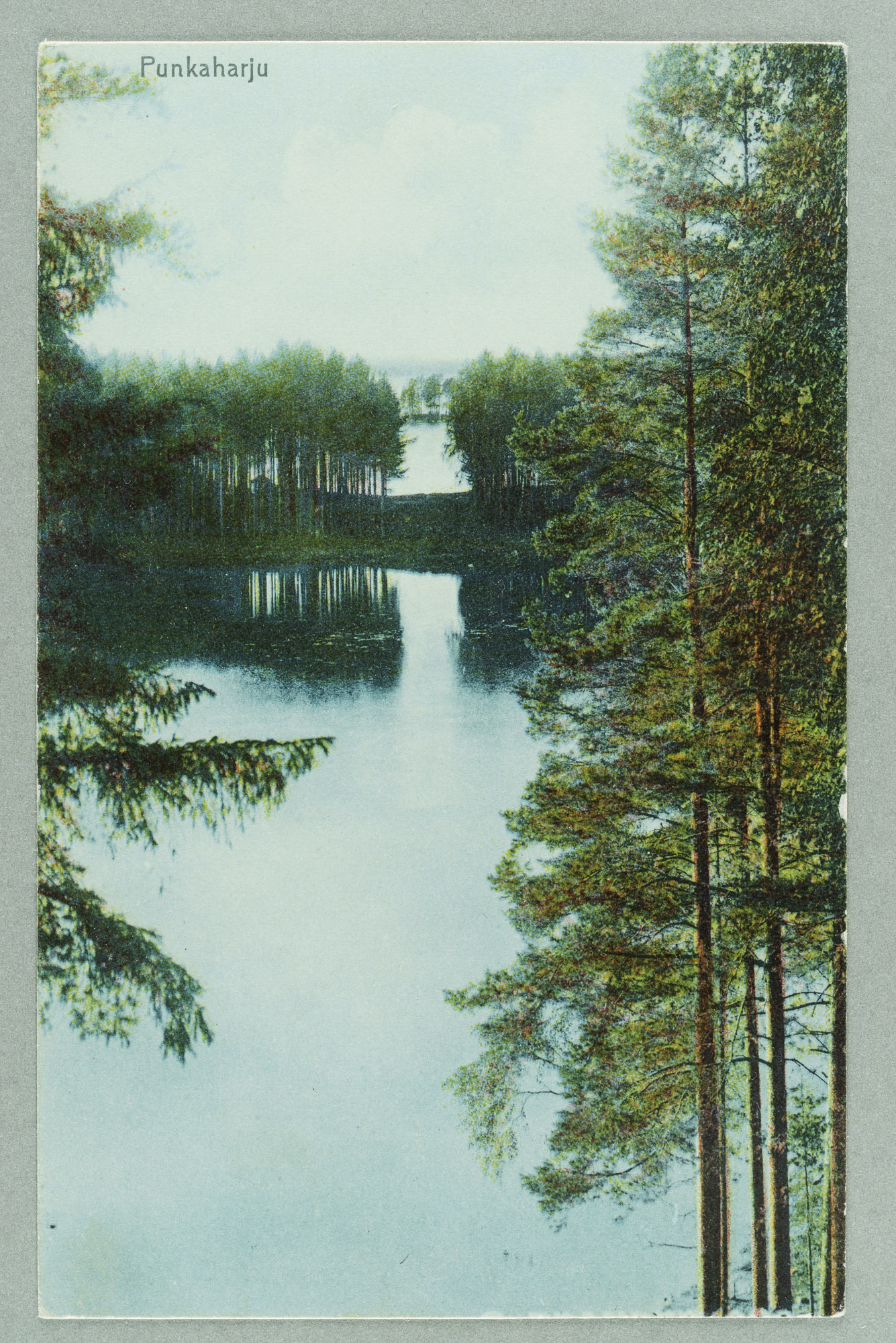Sight Line: Nervander mound-bark-bark Lahti Niemi-Saari Church
