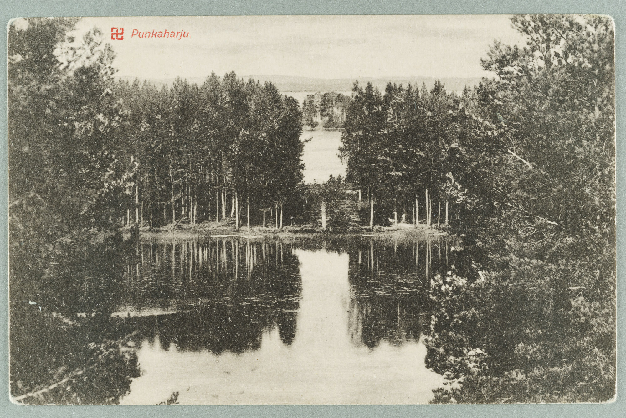 Sight Line: Nervander mound-bark-bark Lahti Niemi-Saari Church