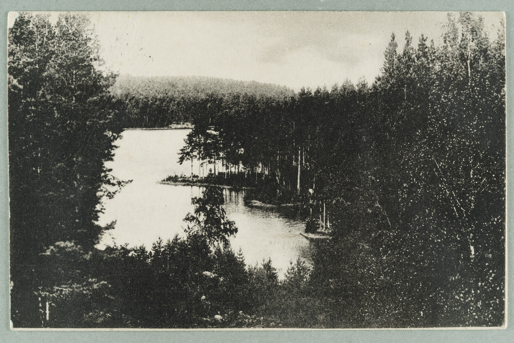 View line: Runebergin kumpu-Lammasharju-Kaarnaniemi, behind Tuunaansaar