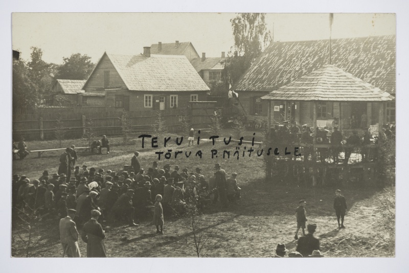 Tõrva põllumajandusnäituse avamine 25.09.1926