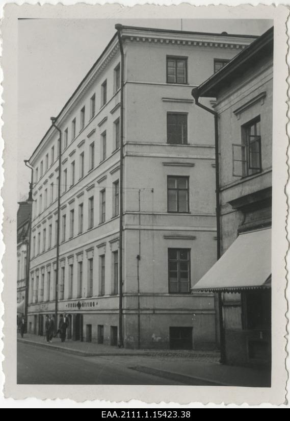View on the corner of Rüütel and Gild Street in Tartu