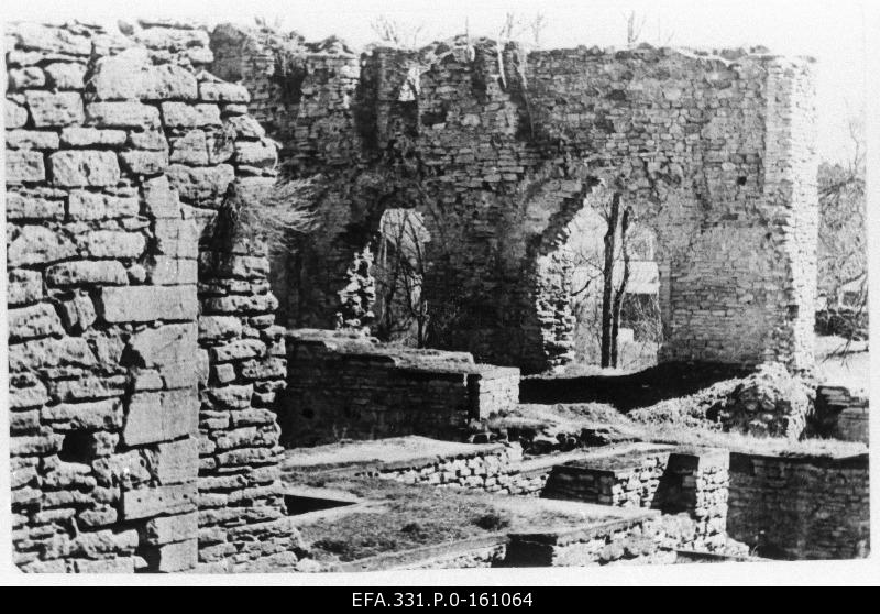 The ruins of the Padise monastery.