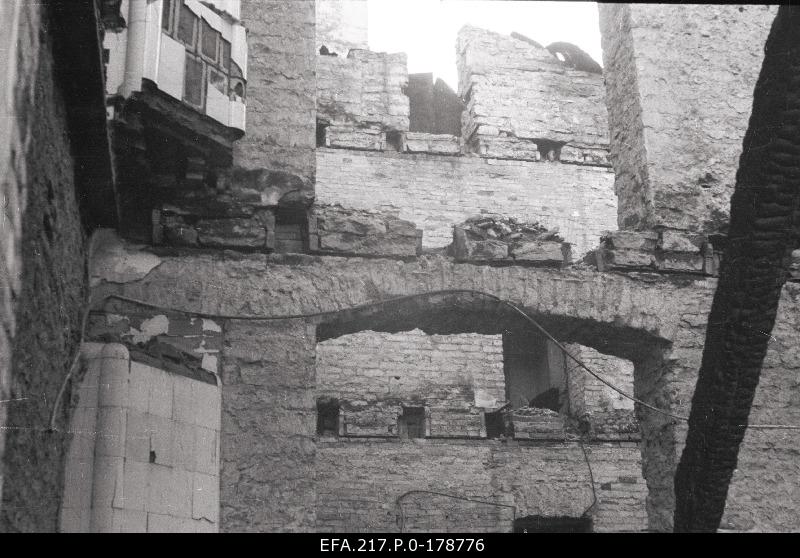 Ruins in Tallinn.