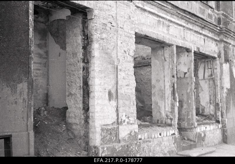 Ruins in Tallinn.