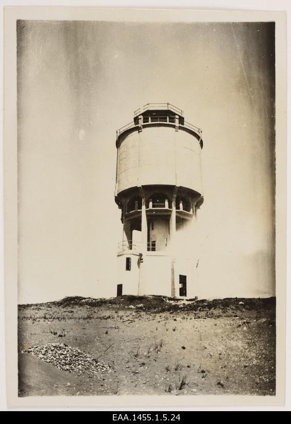 Water Tower in Tel-Aviv at the corner of Mazeh and Ahad Ha'Ami streets