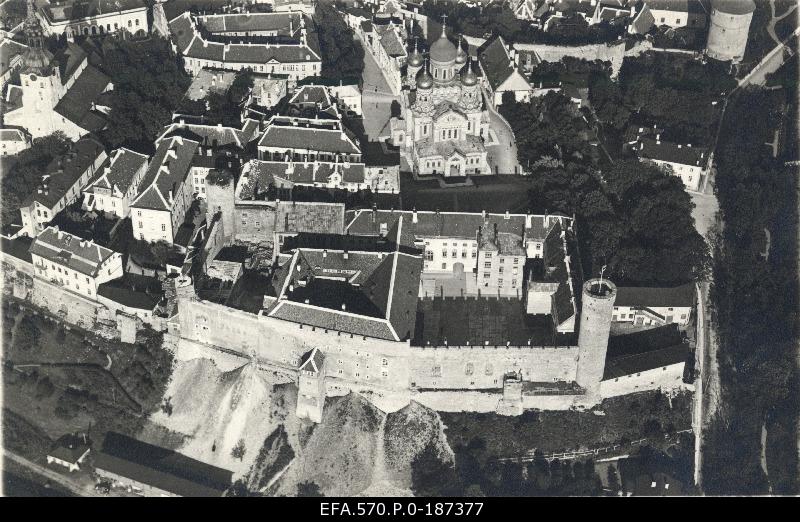 Flight view Toompea.