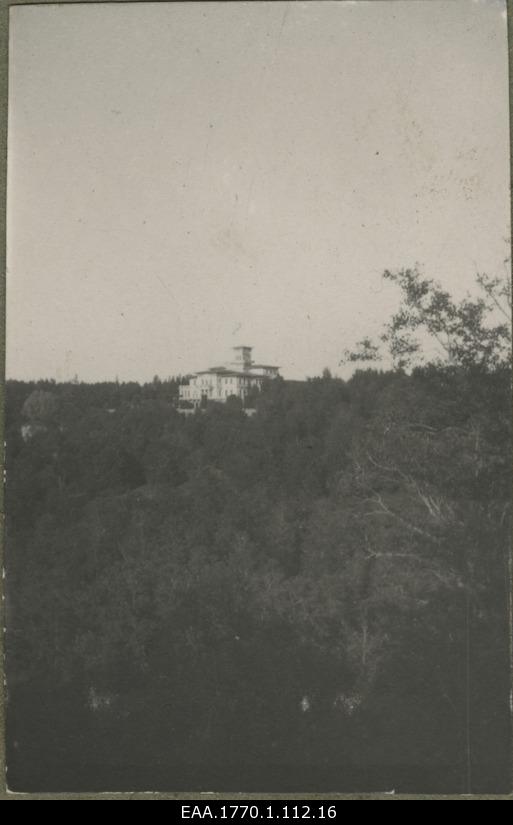 Summer Days of the Estonian Students Society "Veljesto" in Toilas. View from the distance to the Oru Castle
