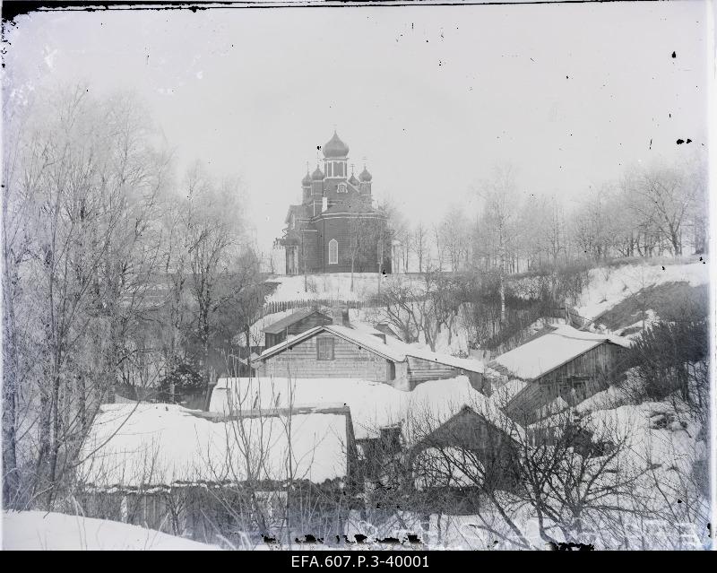 God's Mother's Bed (Uspensky) Church in Paide Vallimäel.