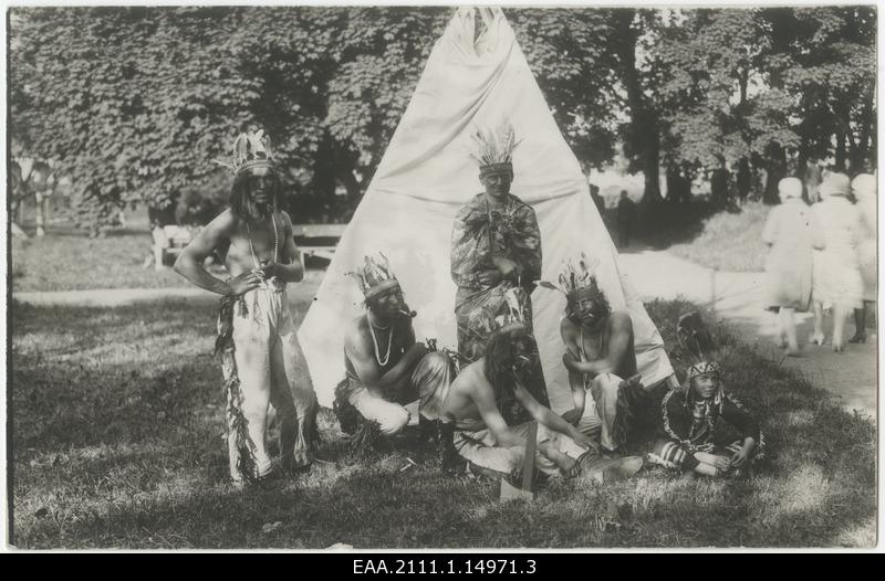 Indians at Rakvere folk party