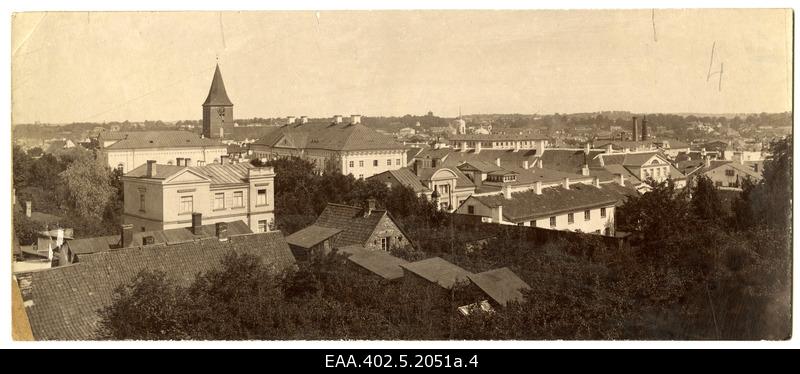 View of Tartu city centre from Toomemäe