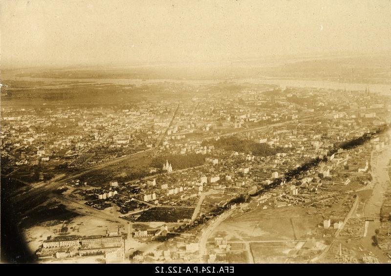 Aerofoto from Riga [1916].