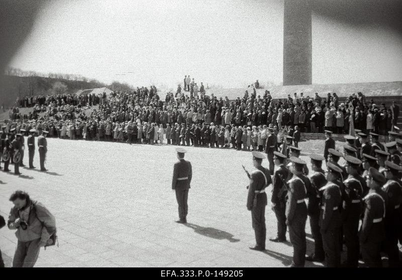 NLKP-pronounced miiting of the winning holiday organized by the Central Committee of the ECB at the Maarjamäe Memorial Chamber
