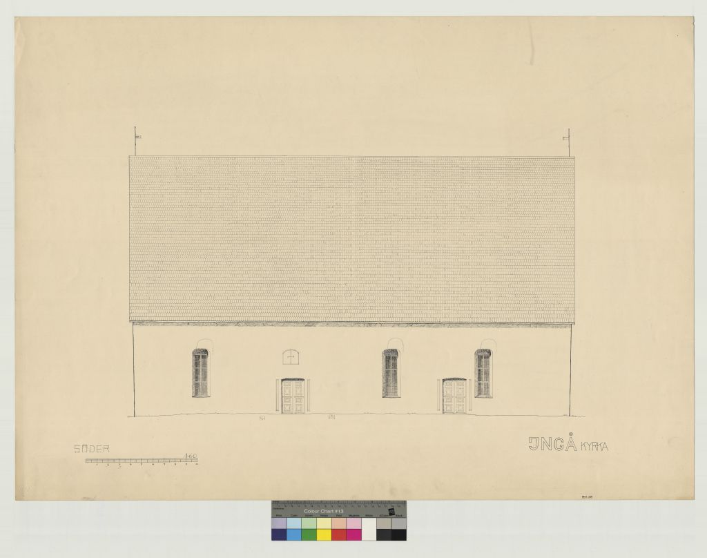 Inko church, measurement drawing