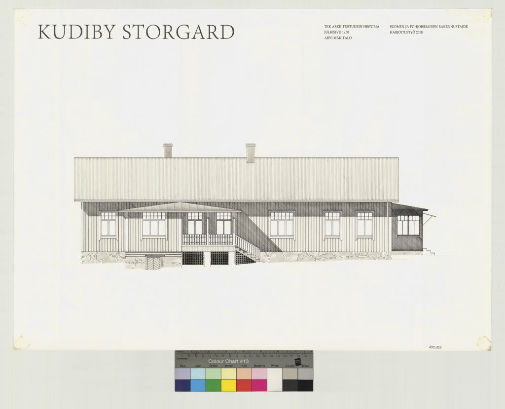 Storgård, measurement drawing