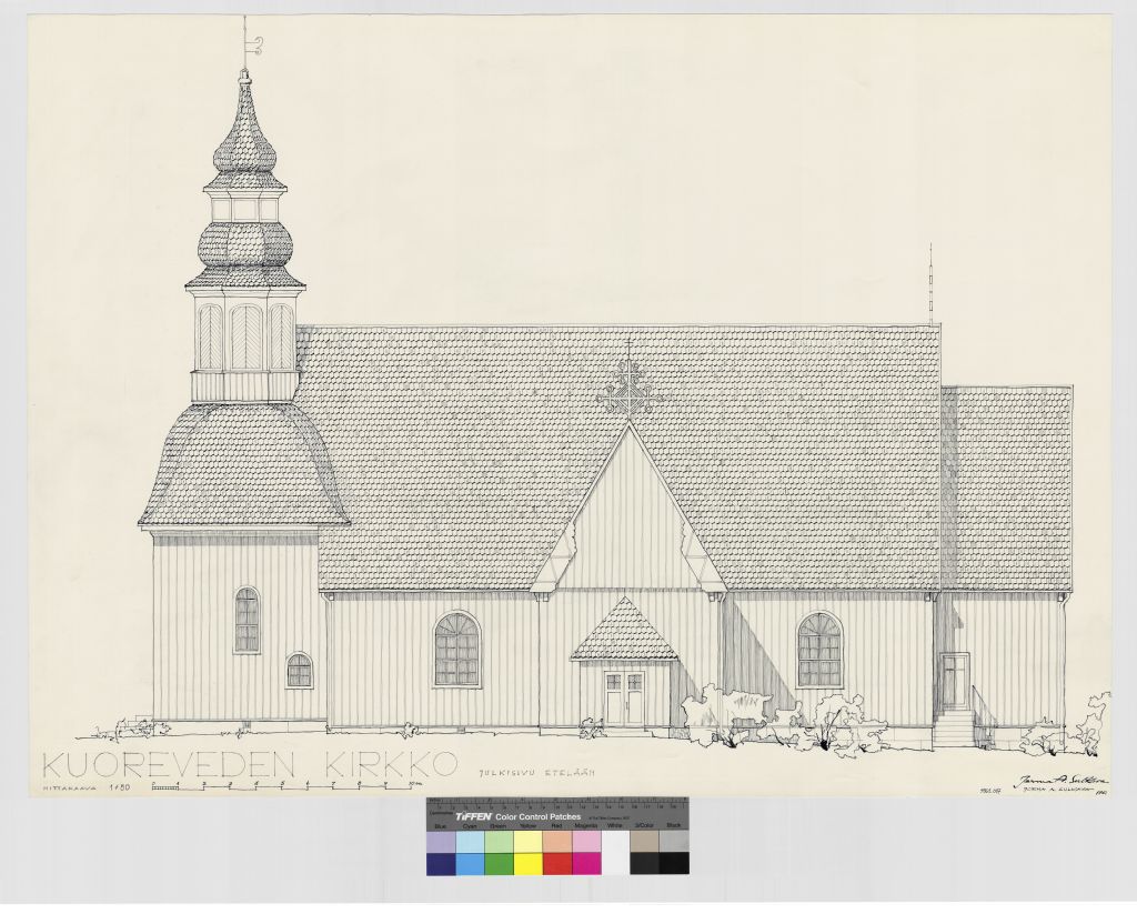 Core water church, measurement drawing
