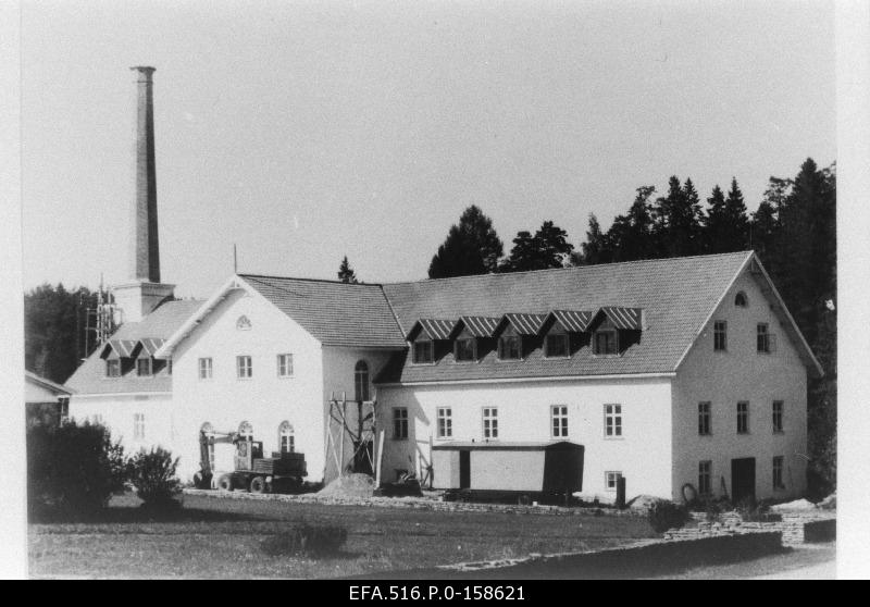 Palmse Manor wine kitchen.