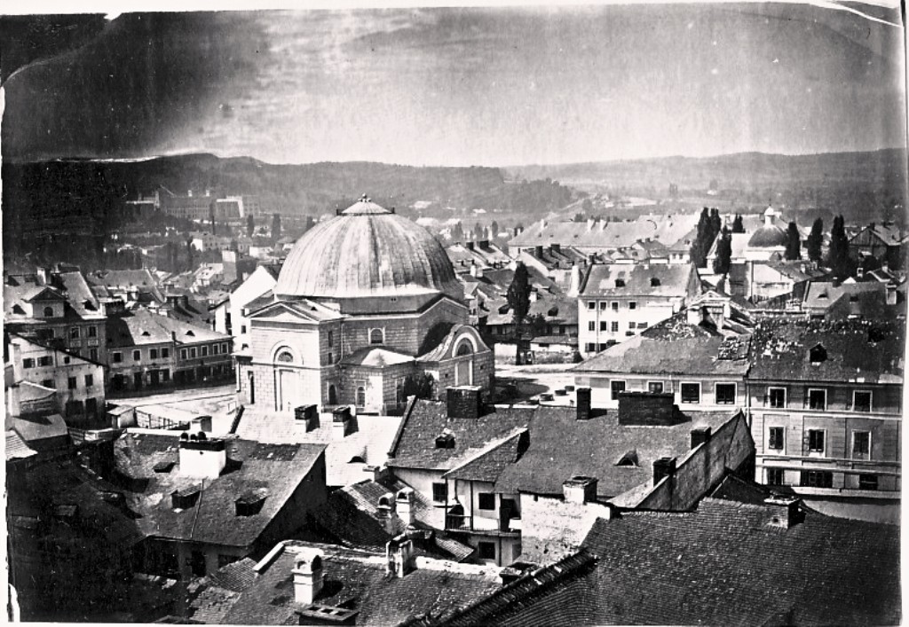 Tempel Synagogue on the Old Market square in Lemberg