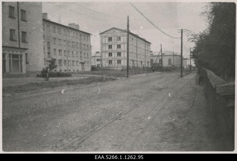 New houses on the street of tiigi towards Pälson Street