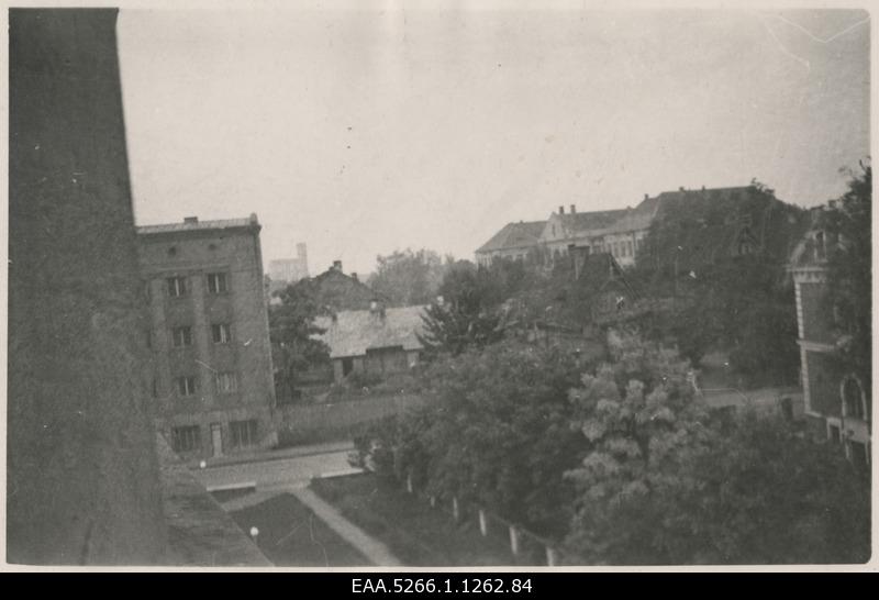 View from Riga t. 41-45 window towards Pärson Street