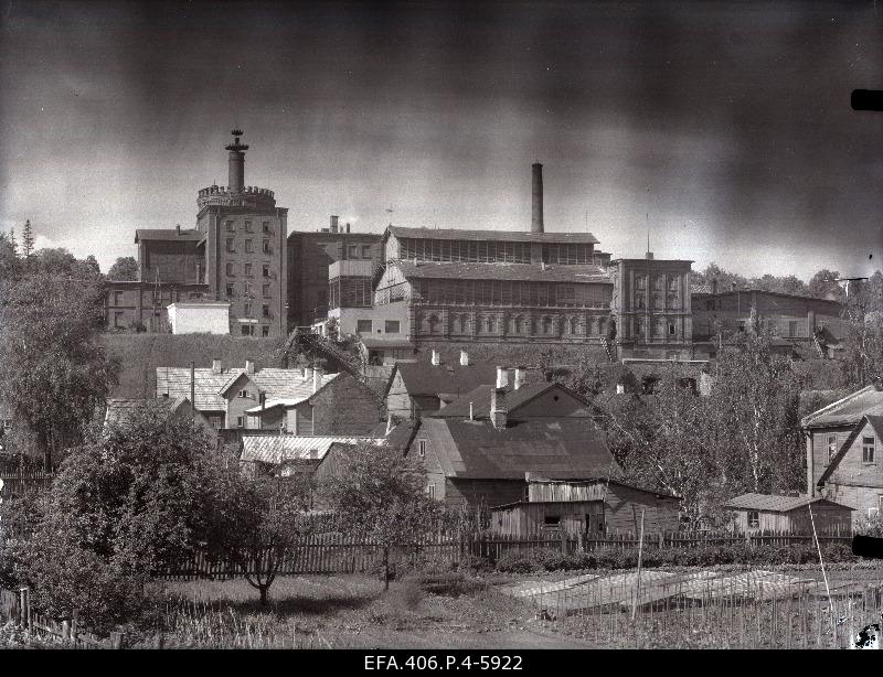 View of Tartu Beer Factory.