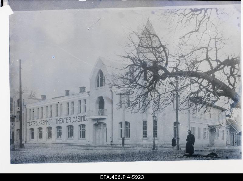 Theatre at the corner of the Casino Riia and Pepler Street.