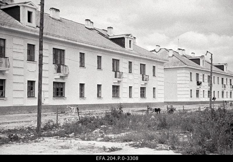 New dwellings of Kreenholm Manufactur workers.