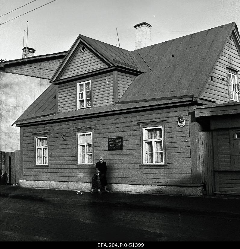 House Nikonov Street no. 36 The house, where M.I. lived, was located. Kalin.
