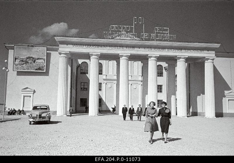 The cultural Palace named Vassili Gerassimov was opened for the 100th anniversary of the Kreenholm Manufactur.