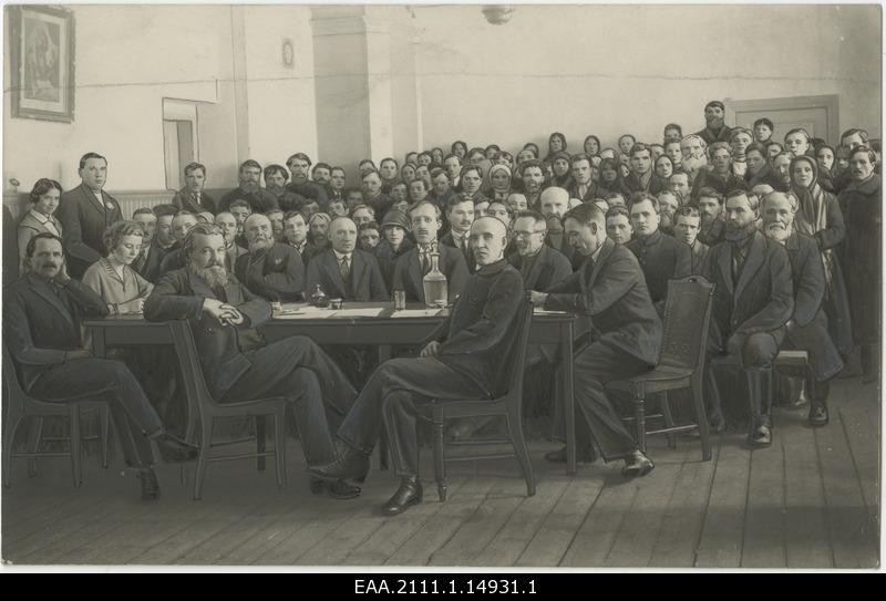 Participants of the meeting of fishermen