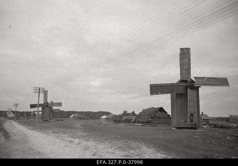 The village of the Vorms Island of Hullo.