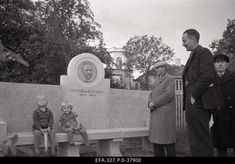 Composer P.I. Tšaikovski Pink Memorial Stadium Haapsalu.