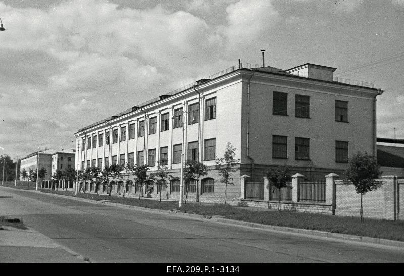 Dynamo building of the experimental ski factory.