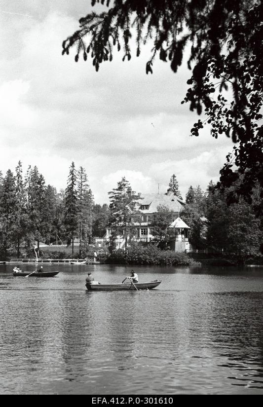 On Lake Four.
