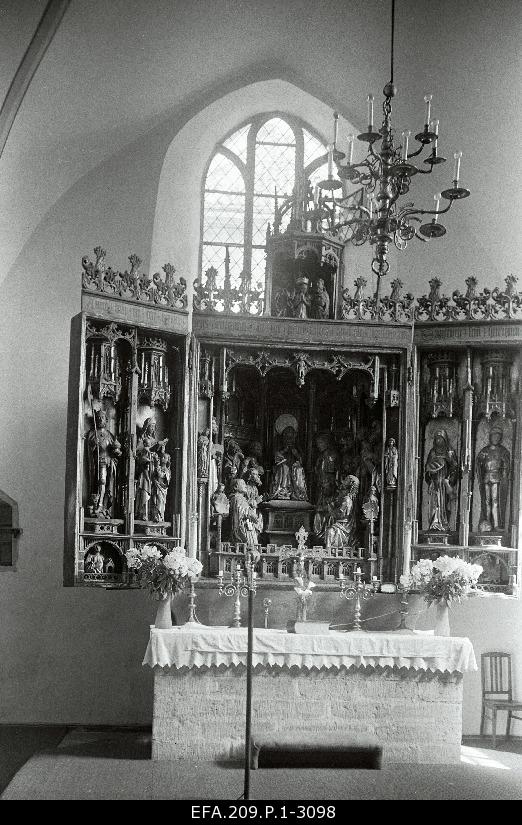 B. Notke altar in the Church of the Holy Spirit 1483.