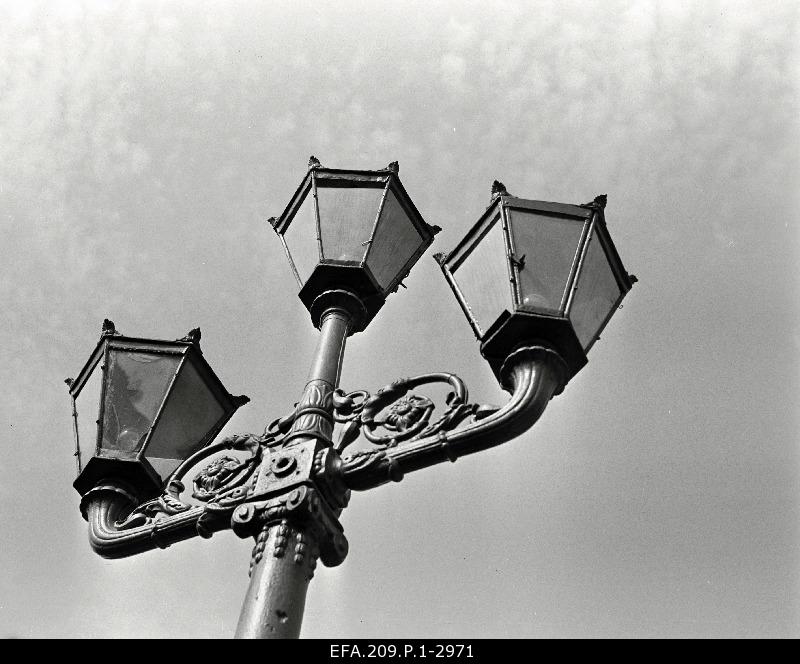 Lamp post in the Old Town.