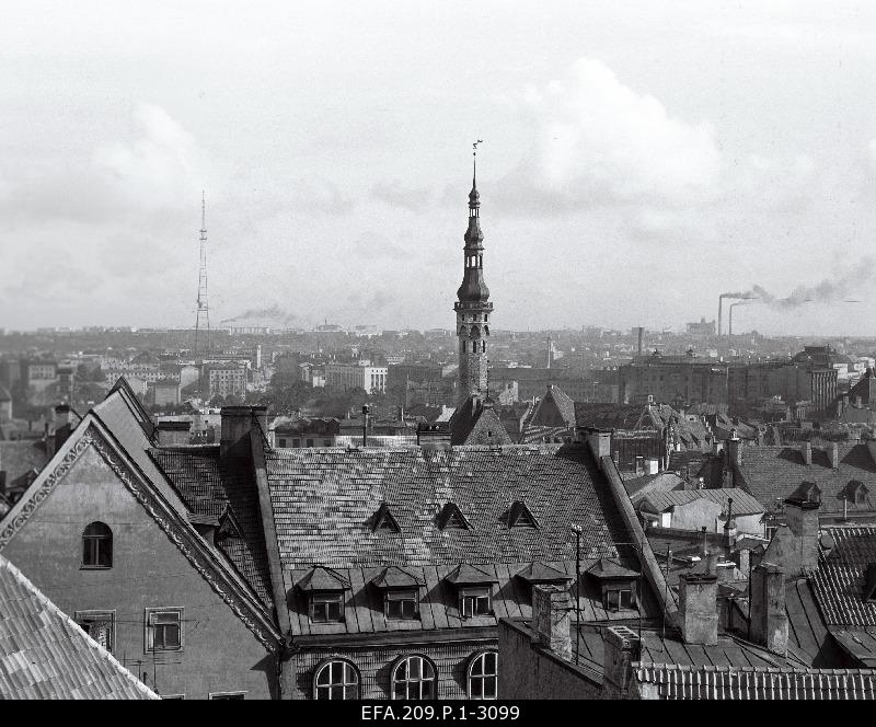 View of the city from Toompea.