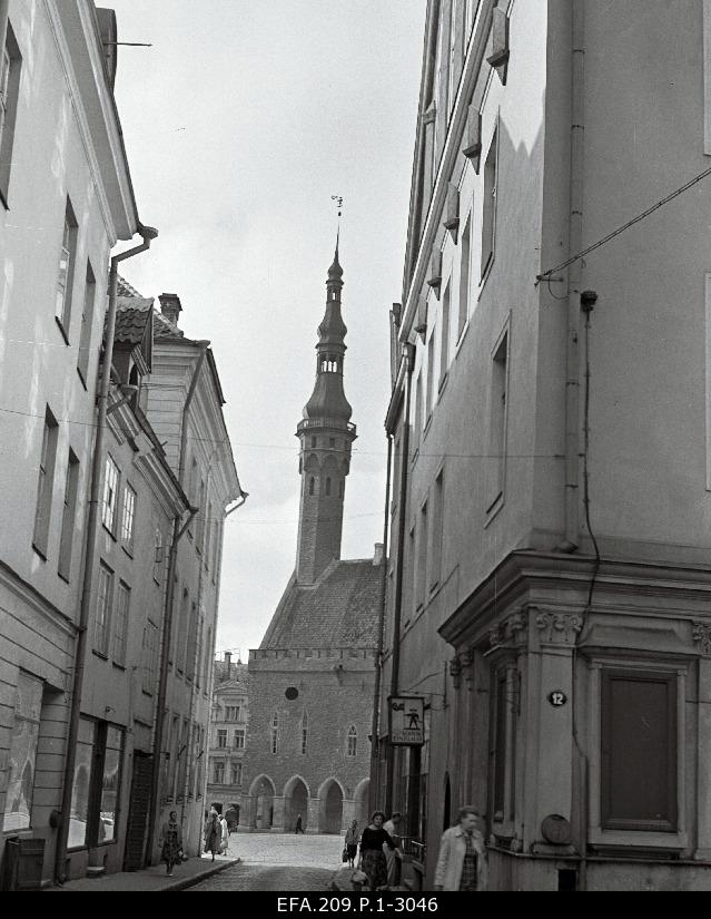 View of the Raekoja Mündi Street.