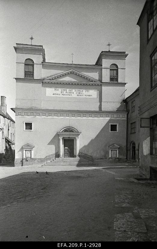 Roman Catholic Church on the Russian street.