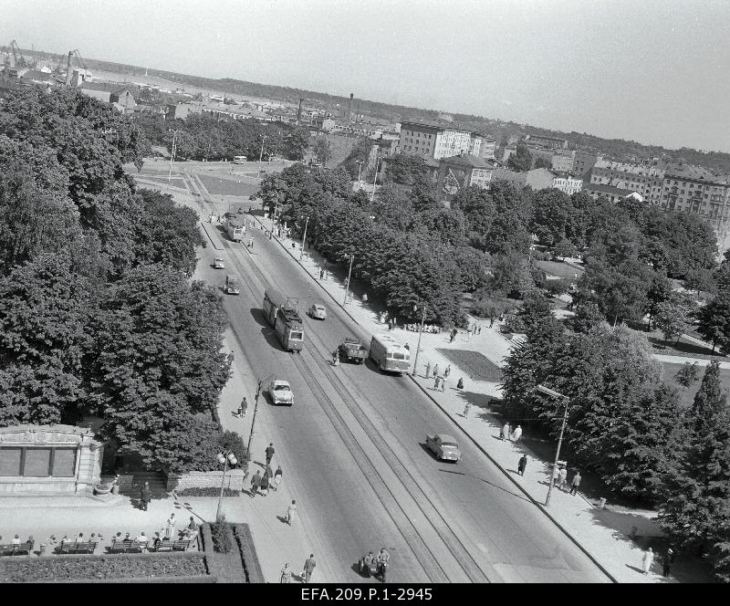 View of the Pärnu highway.