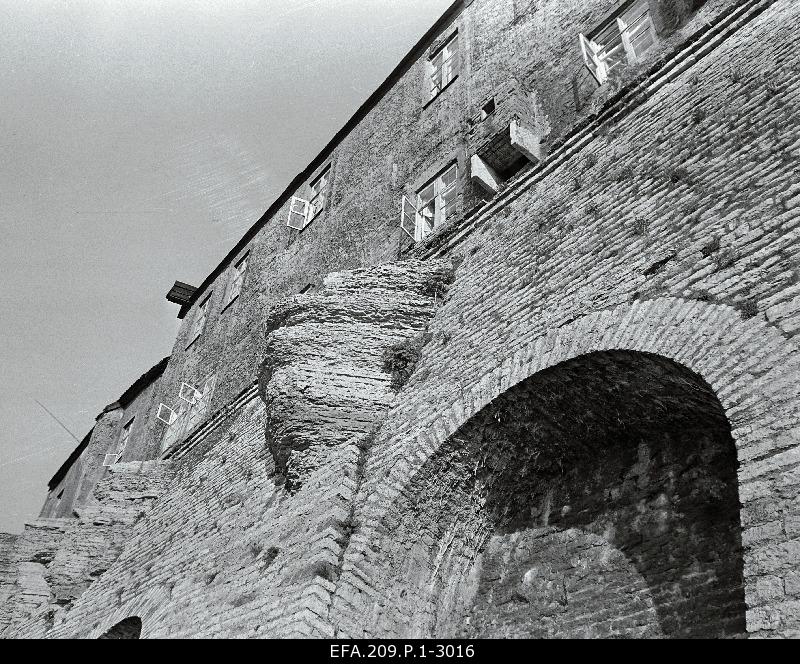 View of the Toompea Wall from the stories.