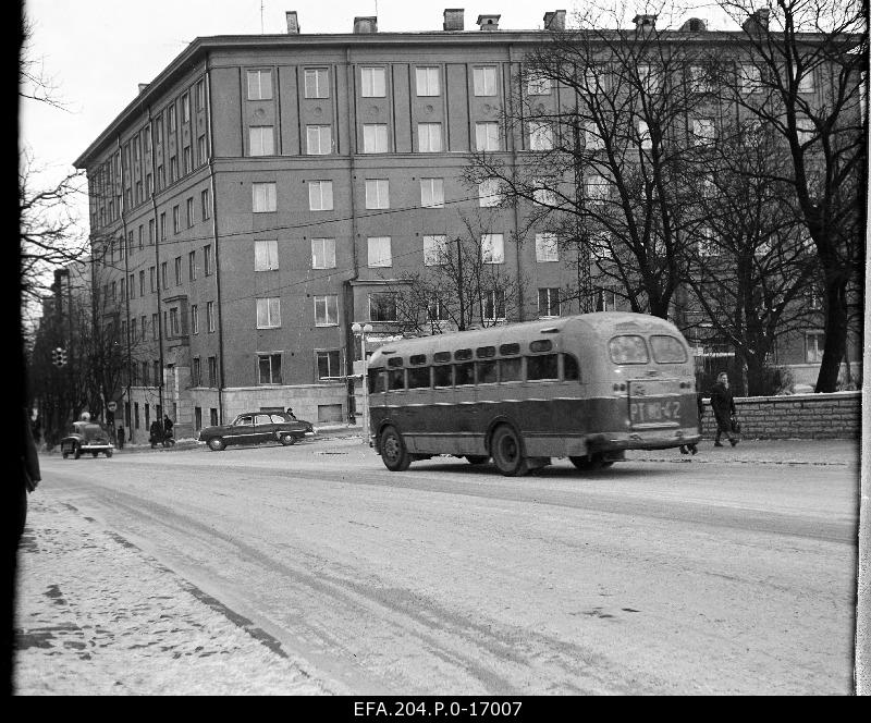 7-storey residential building on the Suvorov puiestee in Tallinn, completed in 1957.