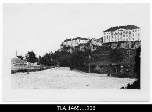 Vaksali (Nunne) Street at the end of the 19th century-20. At the beginning of the hundred.