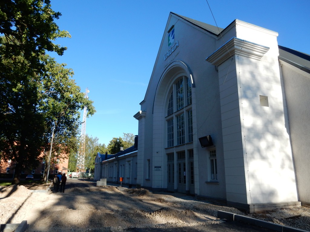 Main building of Valga Railway Station