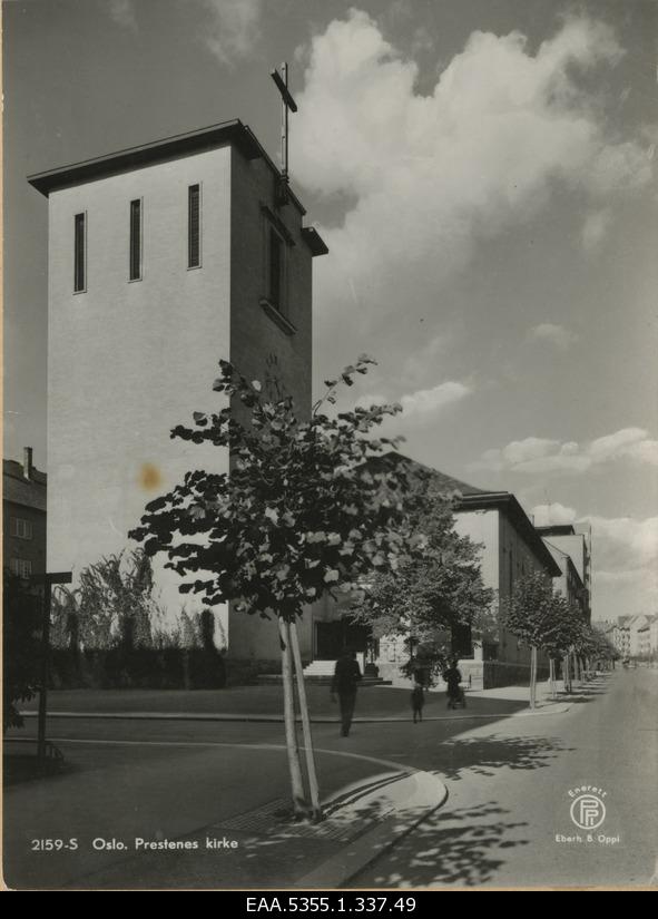 View to the Majorstuen Church