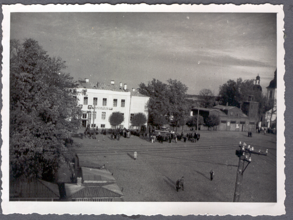 Foto Võru linna I MTK ja pritsimaja 1949.a.