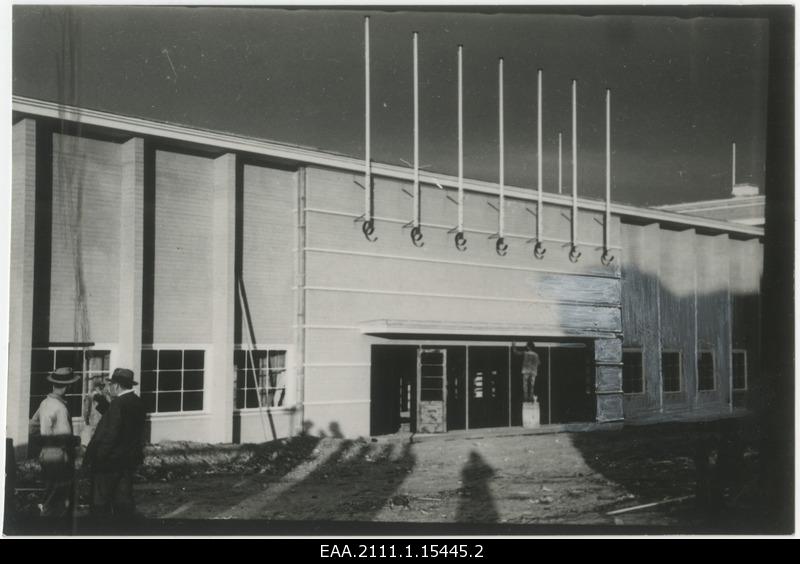 Back of the Tartu Tamme Stadium