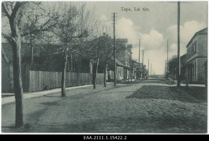 View on the wide street Tapal