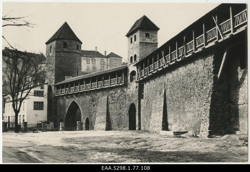 View of Tallinn City Wall